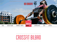 Tablet Screenshot of crossfitbilbao.com